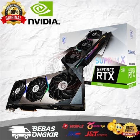 Jual Vga Msi Rtx 3090ti Suprim X 24gb Gddr6x Rtx 3090 Ti Shopee Indonesia