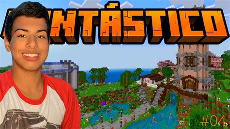 TOUR PELA VILA DOS YOUTUBERS MINECRAFT FANTÁSTICO EP 04 YouTube