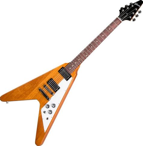 Gibson Flying V Antique Natural Retro Rock Electric Guitar