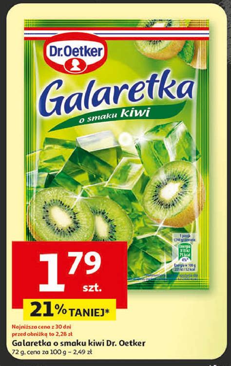 Galaretka Kiwi Dr Oetker Cena Promocje Opinie Sklep Blix Pl