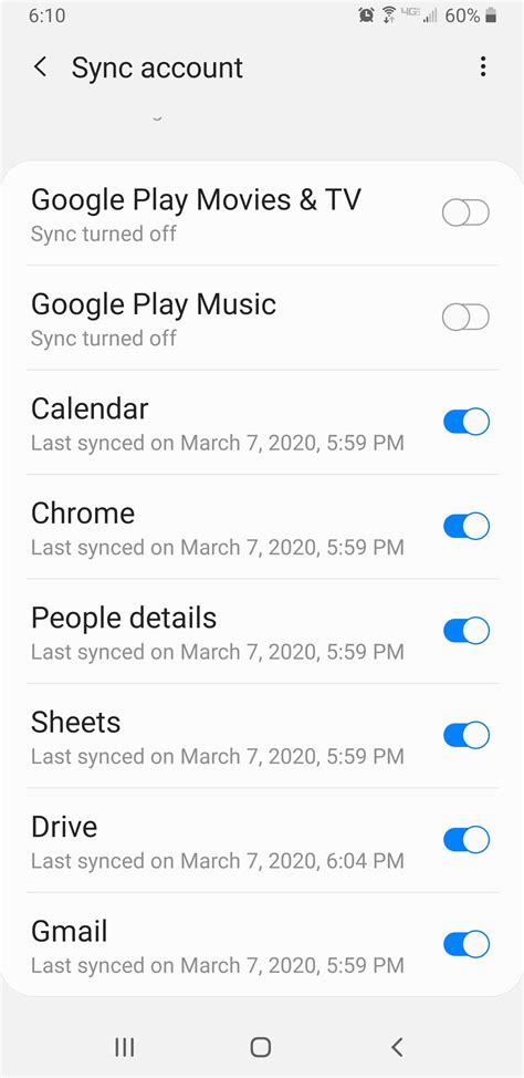 Fix google contacts sync to Samsung Contacts app on Galaxy Note9 - Google Account Community