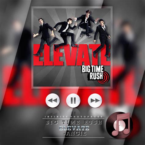 Elevate - Big Time Rush CD by MusicSoundsBetter on deviantART