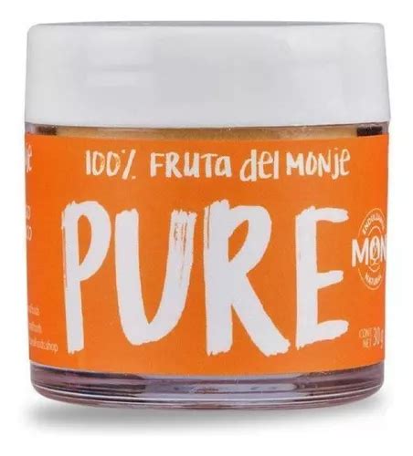 The Functional Foods Monk Pure 100 Fruta Del Monje 30 G Sfn MercadoLibre