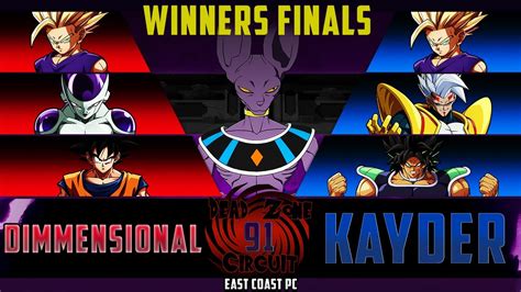 DZC 91 DBFZ PC Winners Finals Dimmensional Vs Kayder Good Set