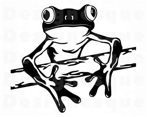 Free Cute Frog Svg 320 SVG Cut File