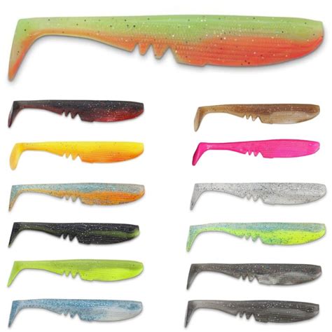 MOBY Softbaits Racker Shad 7cm 22cm Softbait Gummifisch UV Aktiv Non