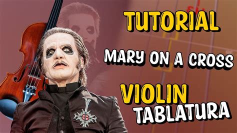 Mary On A Cross Tab Violín Tutorial Play Along Youtube