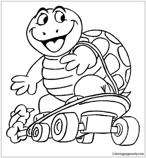 Funny Animal 3 Coloring Page - Free Printable Coloring Pages