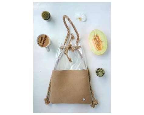 Rope Bag Nude Backpack Bucket Bag Tote Bag Felt Backpack Etsy