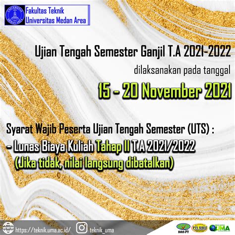 Ujian Tengah Semester Uts Ganjil 2021 2022 Fakultas Teknik Program