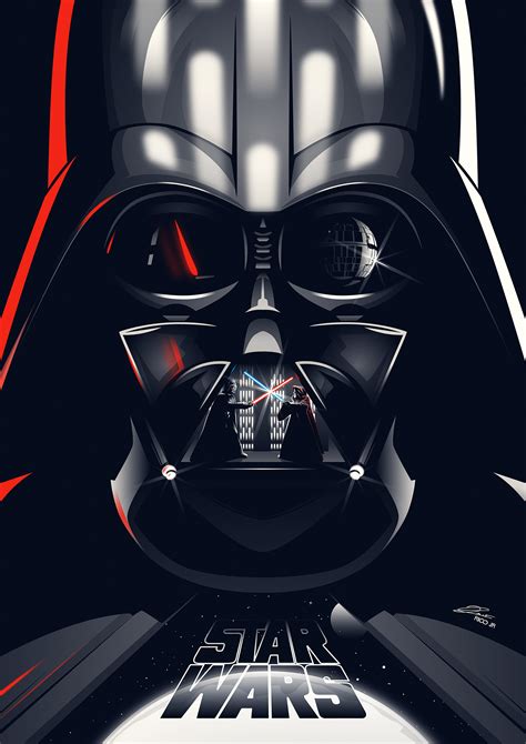 DARTH VADER (STAR WARS) Poster Art | Poster By Rico Jr