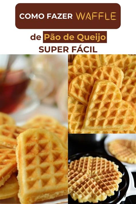 Como Fazer Waffle de Pão de Queijo Super Fácil