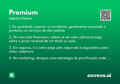 Como Se Escreve Premium