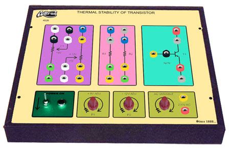 Thermal Stability Of Transistor Trainer Adtron Technologies