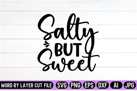 Salty But Sweet SVG Design Graphic By SVG Artfibers Creative Fabrica