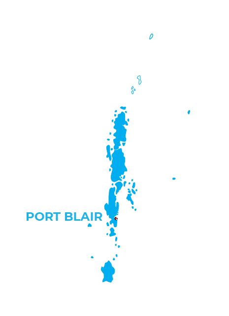 Location Of Port Blair In India Map United States Map