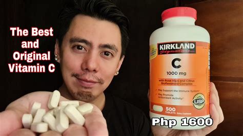 THE BEST ORIGINAL KIRKLAND SIGNATURE VITAMIN C 1000 MG ASCORBIC ACID