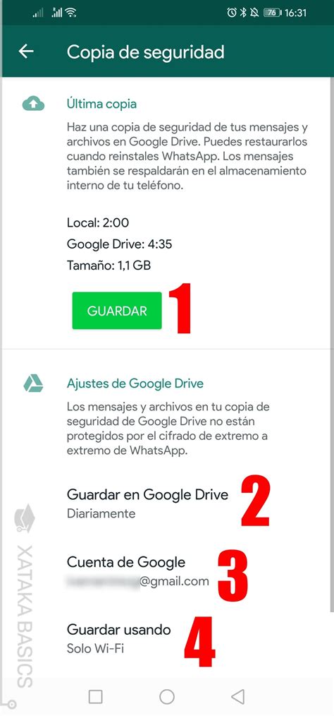 Copias De Seguridad En Whatsapp Qu Son Qu L Mites Tienen Y C Mo