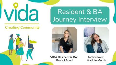 Vida Resident Building Ambassador Journey Interview With Brandi Bond