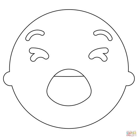 Coloriage Emoji Visage Fatigu Coloriages Imprimer Gratuits