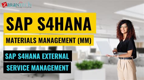 Sap S4hana External Service Management Sap S4hana Materials Management Mm Training