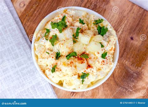 Fresh Homemade Traditional Old Fashioned Amish Potato Salad With