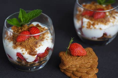 Verrines Fraises Mascarpone Sp Culoos Recette Special