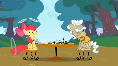 Apple Bloom Chess Derpibooru Import Geri Loop De Hoop