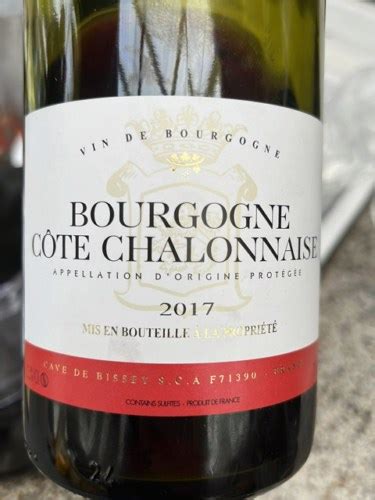 Cave de Bissey Bourgogne Côte Chalonnaise Pinot Noir Vivino