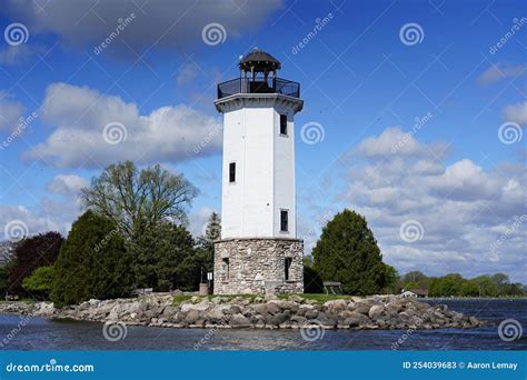 Beautiful Light House of Fond Du Lac Stock Image - Image of coast, lighthouse: 254039683