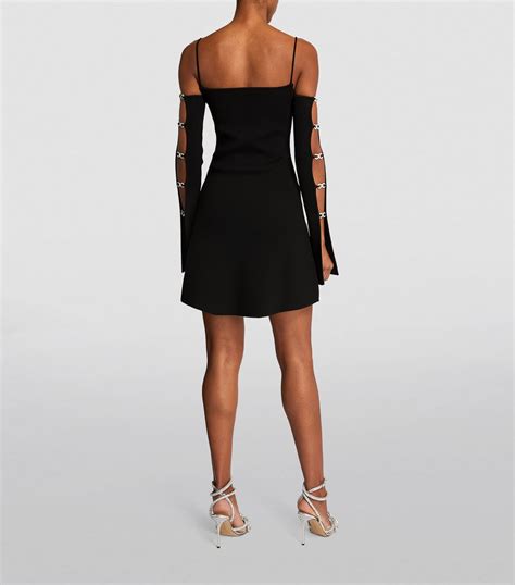 Mach Mach Bow Detail Amelie Mini Dress Harrods Us