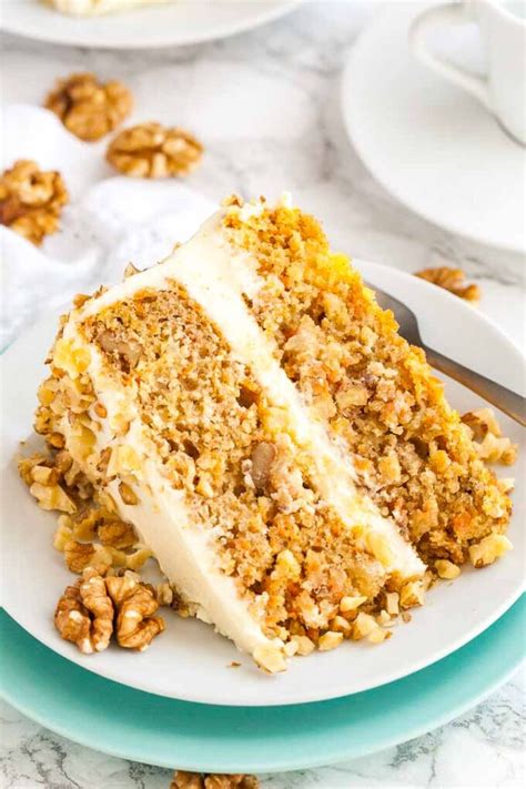 Carrot Pineapple Cake Recipe | Plated Cravings