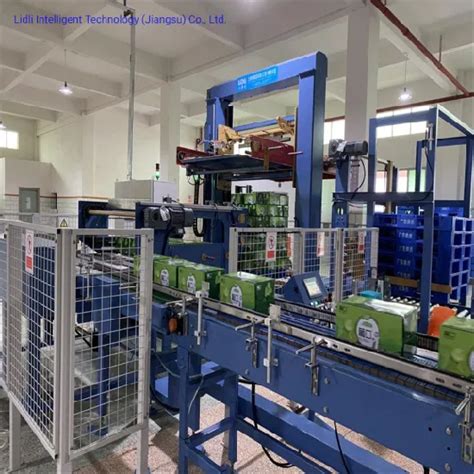 Automatic Palletizer Machine For Stacking Water Bottle Cartons And