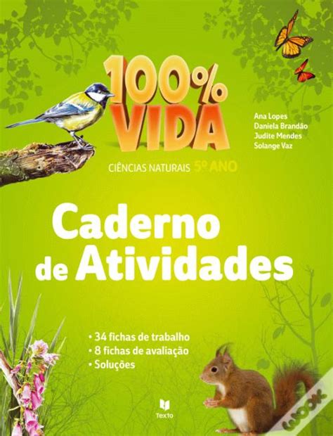 100 Vida Ciências Naturais 5º Ano Caderno De Atividades