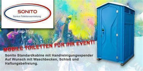 Sonito Mobiltoilette Mobile Toilette Miet Wc Party Klo Event