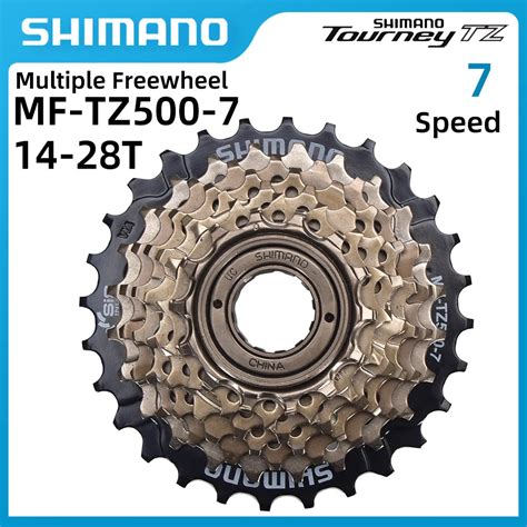 Shimano Cassette Tourney Mf Tz Tz Para Bicicleta Rueda Libre De