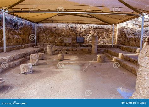 Herodium Archaeological Site Herodes Palace in the Judean Desert Stock ...