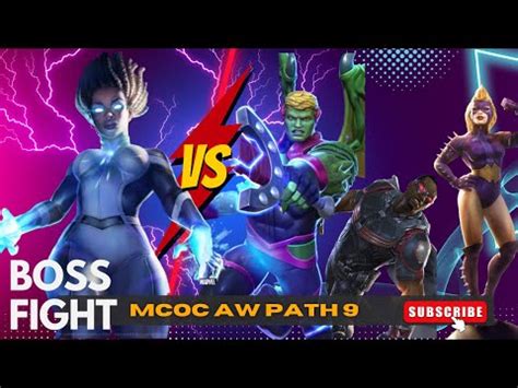 Mcoc Alliance War Path With Photon Boss Gameplay Marvel Contest Of