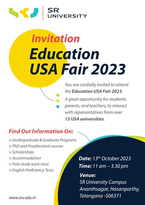 Education Usa Fair 2023 Sr University