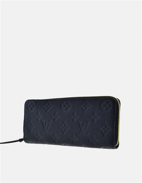 Cartera Louis Vuitton Clémence Piel Negro Monogram Empreinte EB