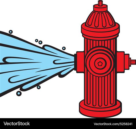 Fire Hydrant Royalty Free Vector Image Vectorstock