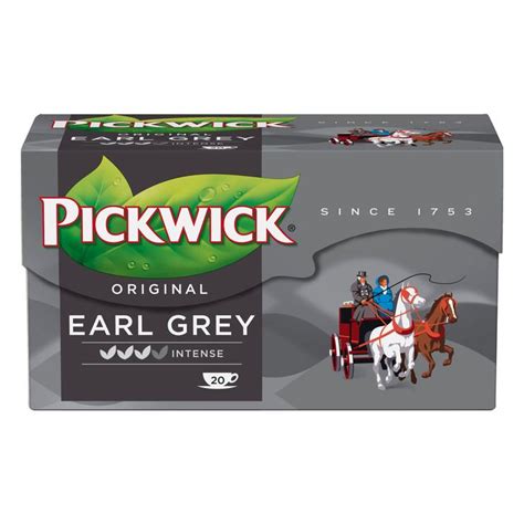 Pickwick Earl Grey Zwarte Thee Bestellen Zwarte Thee Thee Zwart