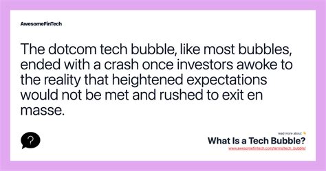 tech bubble awesomefintech blog