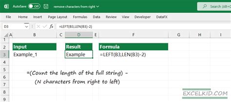 How To Remove Characters From Right In Excel Excel Bootcamp