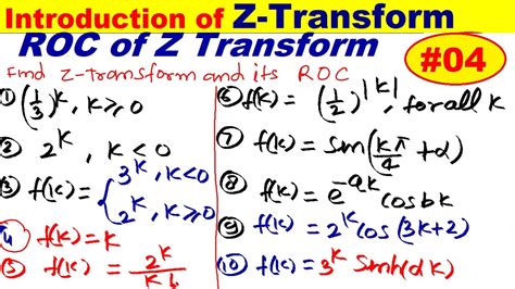 Z Transform Problem In Hindi Solve Sequence Problem Using Z