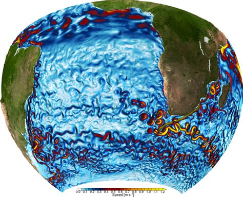 Global Ocean Currents Animation