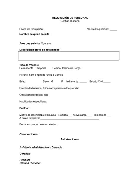 Requisicion De Personal 6