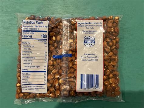 California Hazelnuts One Lb Bagsealed Free Shipping Ebay