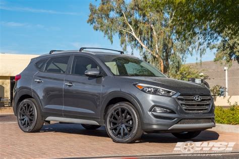 Hyundai Tucson With Tsw Brooklands In Matte Black Wheels