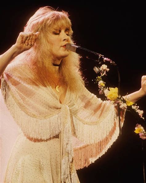 Stevie Nicks During The Mirage Tour 1982 Stevienicks